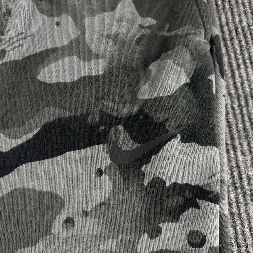 Nike Dri-FIT Camo Joggers Mens 3XL Tall Grey Black Sweatpants CU6200-010